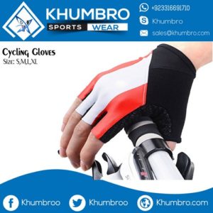 fingerless cycling gloves